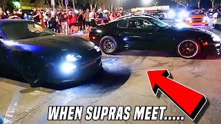 Los Angeles Car Scene Gets a LIL ROWDY [upl. by Uah]