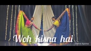 WOH KISNA HAI  JANMASHTAMI SPECIAL  SEMI CLASSICAL DANCE COVER  JAHNVI DOSHI  DURVA APARNA [upl. by Dougie772]