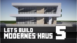 Minecraft  modernes Haus Bauen 5 TutorialAnleitung HD [upl. by Meredith]