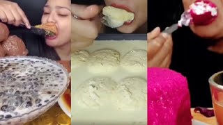 MUKBANGERS MADDY SUKU PP MELLAWNIE ANOUSKA ASMR  ASMR SWEET DELIGHT COMPILATION 😊 [upl. by Bixby380]