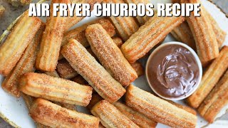 Air Fryer Churros  Sweet and Savory Meals [upl. by Enyleuqcaj401]