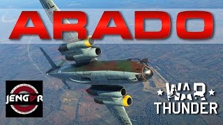 War Thunder Realistic Arado 234 C3 Razorsharp [upl. by Cicely]