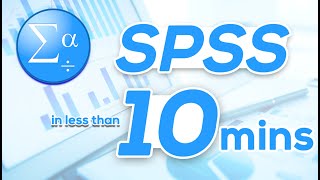 SPSS Tutorial  How to use SPSS in less than 10 minutes  SPSS for beginners [upl. by Lodmilla]