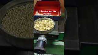 🔥Dubai gold company 🇦🇪 25mm Dot 🎇 24k 🥇 machine sekh vlogs video dubai goldjewellery [upl. by Ynneg]