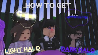 Light amp Dark Halo Answers  Old Royale High Lobbies ROBLOX [upl. by Basia]