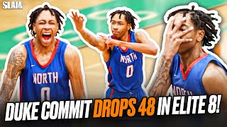 Duke Commit Isaiah Evans EXPLODES for 48 PTS 🚨😈 Scores 21 STRAIGHT To Upset 1 Team In State 😳 [upl. by Gibbeon]