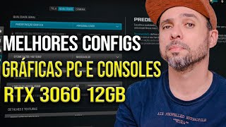 MELHOR CONFIGURAÇÃO DE GRÁFICO WARZONE 150 FPS COM RTX 3060 DE 12GB [upl. by Ahab]