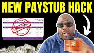 New adp payroll hack to make your own paystubs with credit card for instant proof of income [upl. by Knick231]