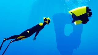 MOST BEAUTIFUL UNDERWATER GAME  ABZU Gameplay Part 1  Pungence [upl. by Oalsinatse966]