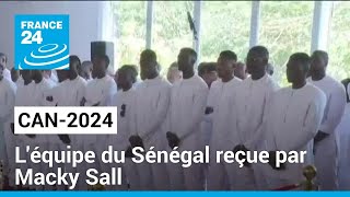 CAN2024  le président Macky Sall promet de belles récompenses à léquipe du Sénégal [upl. by Draper]