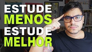 5 Dicas Para Estudar Menos e Melhor [upl. by Derfniw962]