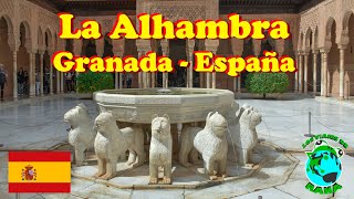 LA ALHAMBRA  Granada España 2024 🇪🇸⛲ [upl. by Fortunato266]