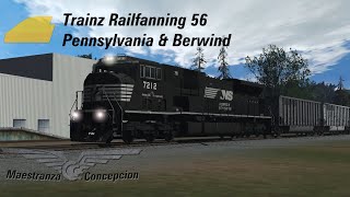 Trainz Railfanning 56  Pennsylvania amp Berwind [upl. by Coretta]