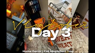 Vlogtober  Fall Home Decor Tour 🤎 [upl. by Benedict459]