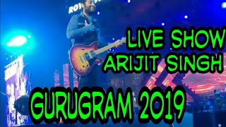 Arijit Singh live performance Delhi Gurugram [upl. by Ramej700]