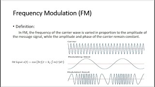 Amplitude Modulation AM and Frequency Modulation FM part 2 [upl. by Aciras]