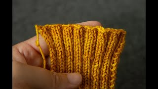 Bind off in pattern 2x2 rib [upl. by O'Meara]