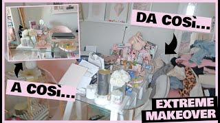 TRASFORMO IL MIO STUDIO EXTREME MAKEOVER DISORDINE E TOUR [upl. by Gavini]