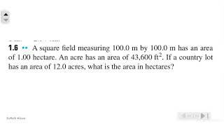 Unit Conversion acre to hectare [upl. by Nonnair]