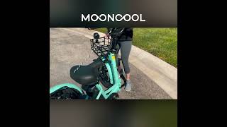 👀Look Mooncool TK1 Folding Electric Trike is easy to assemble and ride womenshealth cyclingvlog [upl. by Kathlin]