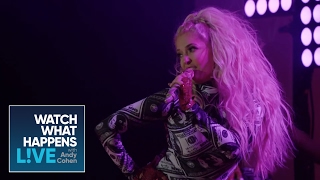 Erika Jayne Performs ‘How Many Fks’ Live From Los Angeles  WWHL [upl. by Melvina]