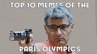 Top 10 memes of the 2024 Paris Olympics  NBC Sports [upl. by Yrotciv]