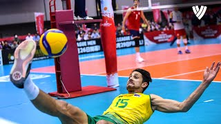 Craziest Volleyball Foot Saves that will blow your Mind 🤯  Highlights Volleyball World [upl. by Victoir394]