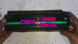 CANON 3010 PRINTER TONER SELF REFILLING [upl. by Gwenni554]