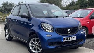 2018 Smart ForFour 10 Passion Hatchback 5dr Petrol Manual Euro 6 ss 71 ps [upl. by Bill]