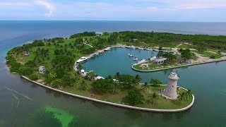 Boating to Boca Chita Key  March 2019 [upl. by Ikila303]