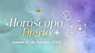 Horóscopo Diario  ¡Conoce tus predicciones para el 29 de agosto de 2024 [upl. by Calley]