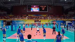 Yevgenya ARTAMONOVA vs Algeria 08 Olympics [upl. by Aralc]