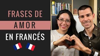 Cómo decir Te amo en Francés y otras frases de amor en francés [upl. by Flodur]