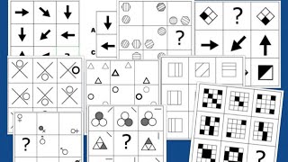 9item ABSTRACT REASONING PMA AFPSAT College Entrance Test Employment IQ [upl. by Yelhak]