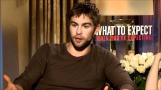 Chace Crawford on Preparing for quotWhat to Expect When Youre Expectingquot  Exclusive [upl. by Silado]