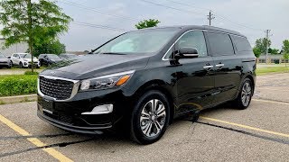 2020 Kia Sedona SX Tech Complete Walkaround Review [upl. by Enoitna]