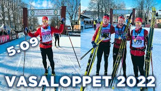 VASALOPPET 2022  JAG KLARADE DET PÅ 509  VLOGG² 41 [upl. by Sadie93]