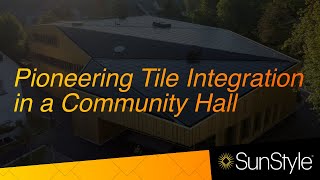 Innovative Solar Tile Integration in Arlesheim’s Community Hall [upl. by Katharine]