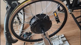 Electric Bicycle Conversion Kit Review Aliexpress [upl. by Polard]