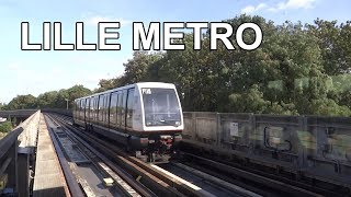 🇨🇵 Lille Metro  Métro de Lille 2018 [upl. by Billat958]