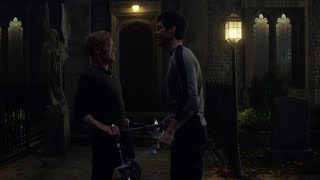 Shadowhunters 2x11  Alec amp Jace Training Scene HD [upl. by Neelat]