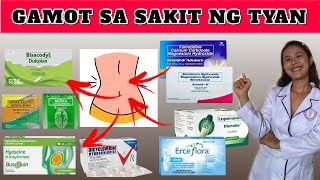 GAMOT SA SAKIT NG TYAN  SAKIT NG TYAN TREATMENT Dulcolax Buscopan Erceflora Buscopan Venus [upl. by Nnaed728]