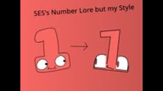 SESs Number Lore but my Style part 1 [upl. by Colston887]