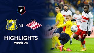 Highlights FC Rostov vs Spartak 23  RPL 202021 [upl. by Halyahs]