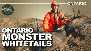 WorldRenowned Whitetail Deer Hunting in Ontario  Canada in the Rough [upl. by Nojed]