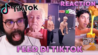 DARIO MOCCIA RISCOPRE il suo FEED TIKTOK [upl. by Naol]