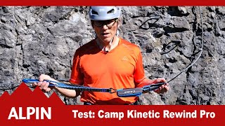 Test 2021 Camp Kinetic Rewind Pro  Klettersteigset  ALPIN  Das Bergmagazin [upl. by Alisa]