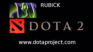 Dota 2 Rubick Voice [upl. by Velda788]