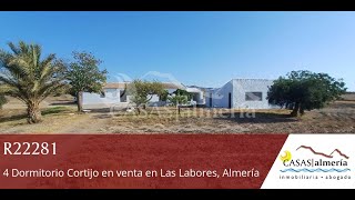 R22281 Farmhouse with outbuildings in Las Labores Huercal Overa [upl. by Cleres]