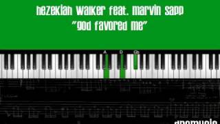 How to play Hezekiah WalkerGod Favored Me Part 1 intro [upl. by Yesteb]